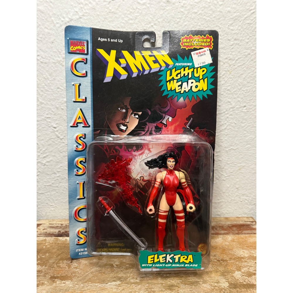 Toy Biz Marvel Comics X-Men Classics Elektra‎ Action Figure 1996